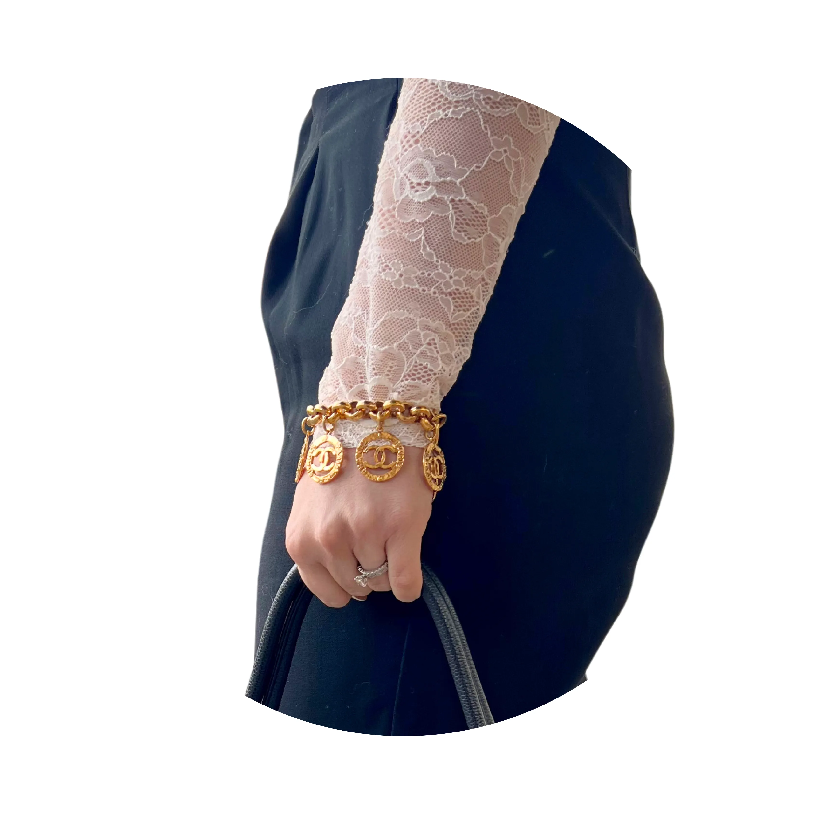 Chanel Vintage Charm Bracelet