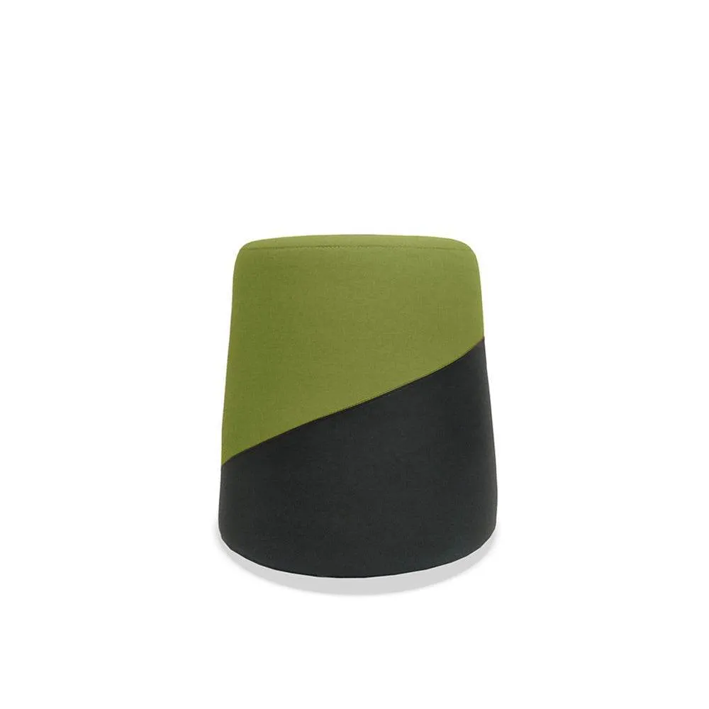 Claire Fabric Ottoman (Dual toned) by Zest Livings