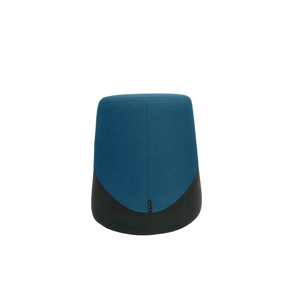 Claire Fabric Ottoman (Dual toned) by Zest Livings