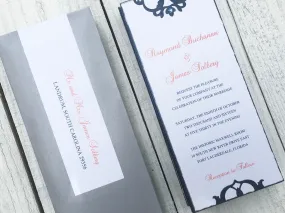 Classic Vintage Wedding Invitation