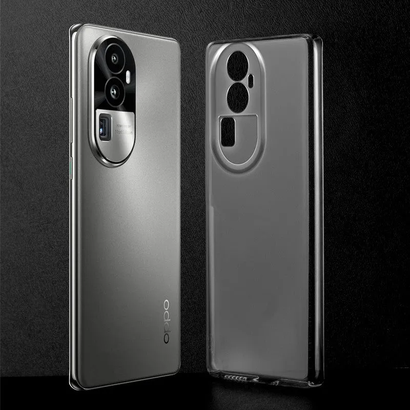 Crystal Clear Hard Back Anti-Yellowing Phone Case For Oppo Reno 10 Pro Plus 5G