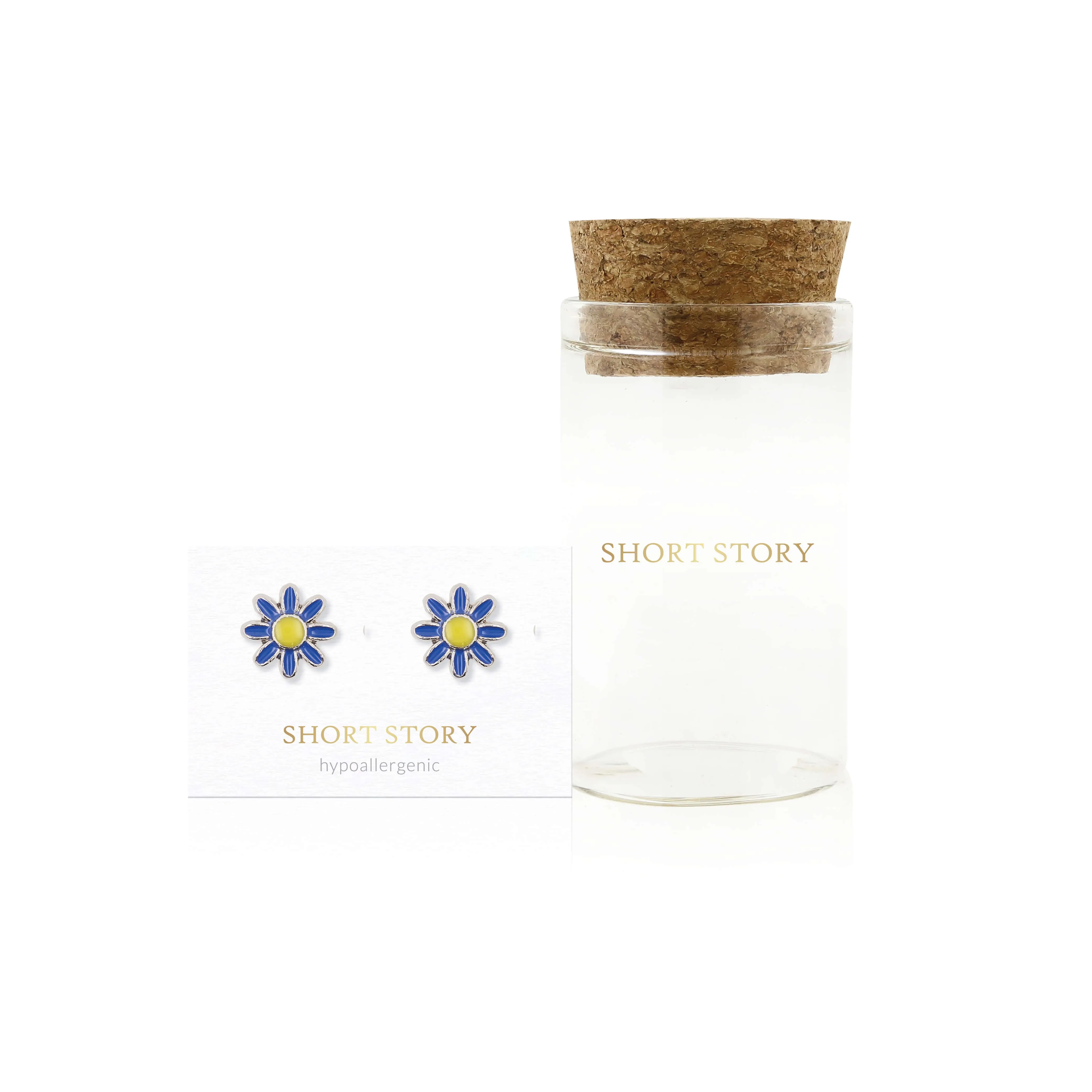 Earring Epoxy Daisy