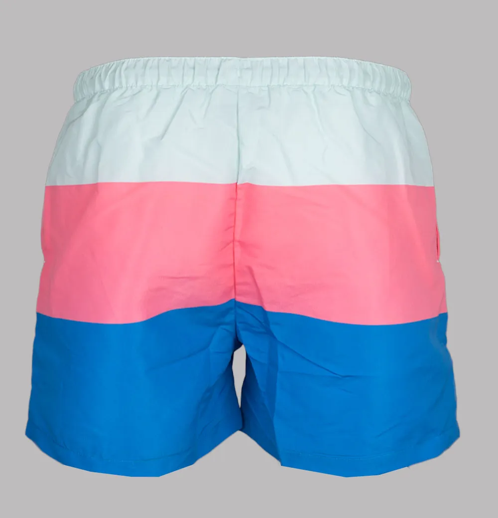 Ellesse Vespore Swim Shorts Light Blue/Pink/Blue