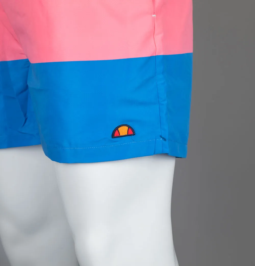 Ellesse Vespore Swim Shorts Light Blue/Pink/Blue