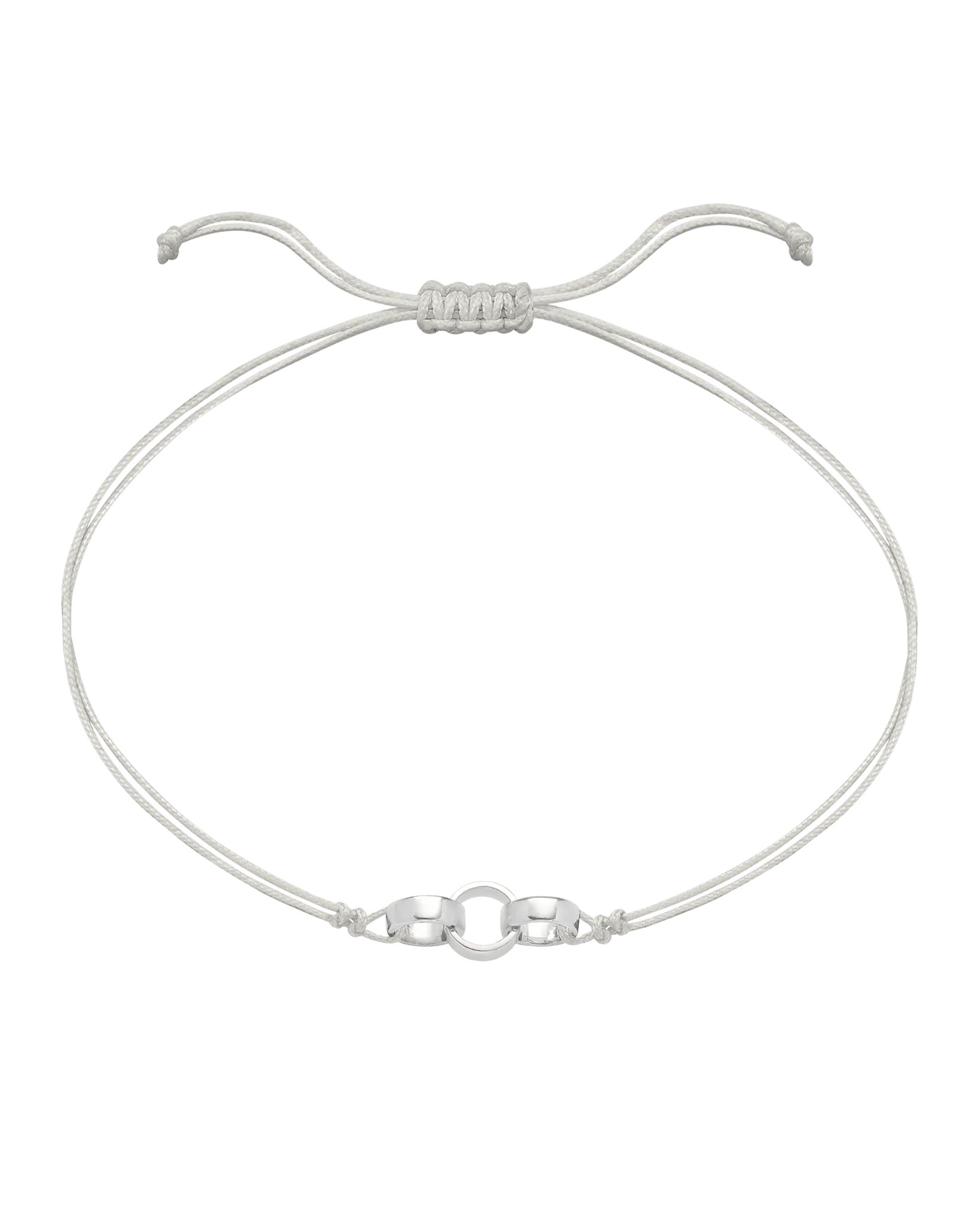 Engravable Links of Love - 925 Sterling Silver