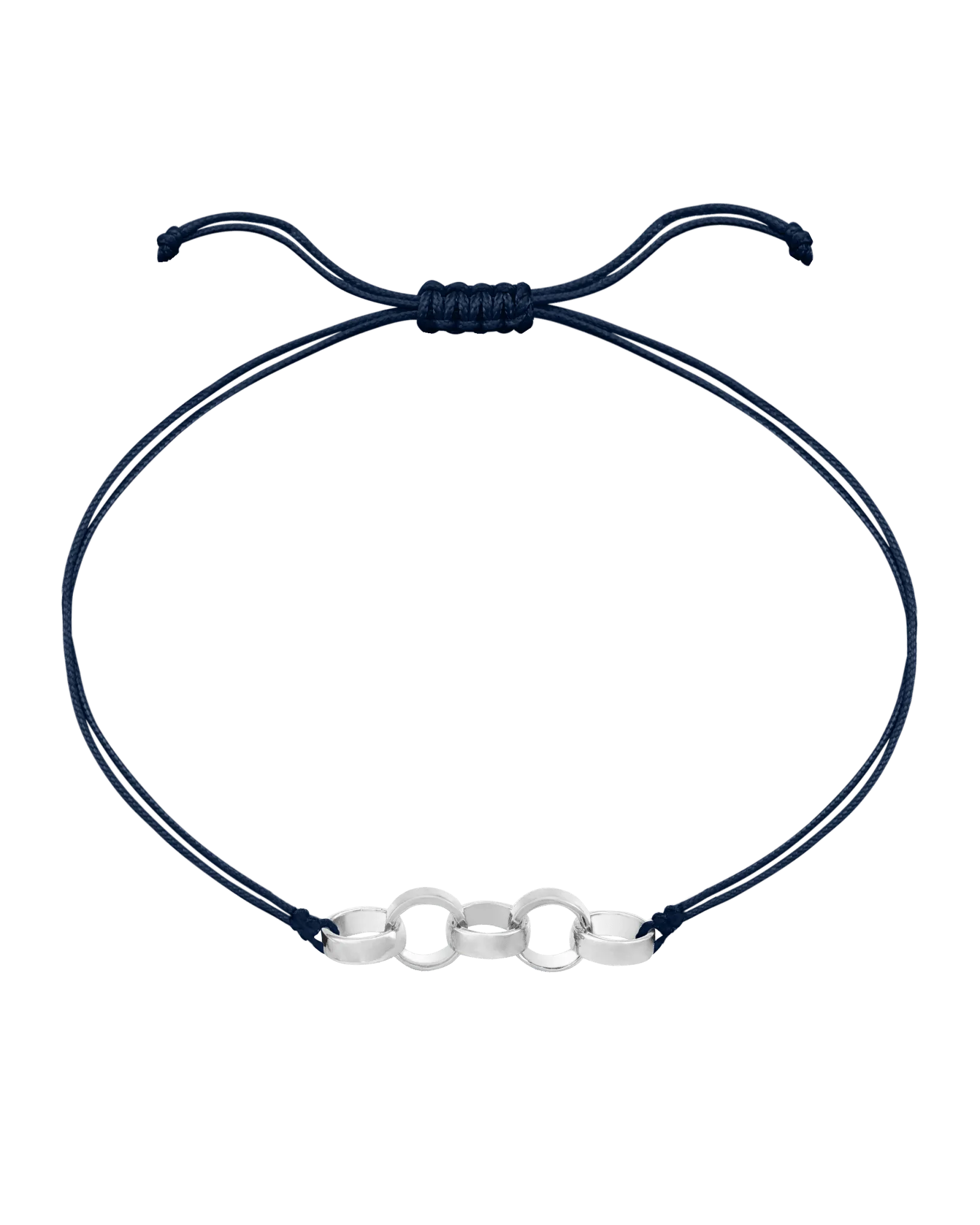 Engravable Links of Love - 925 Sterling Silver