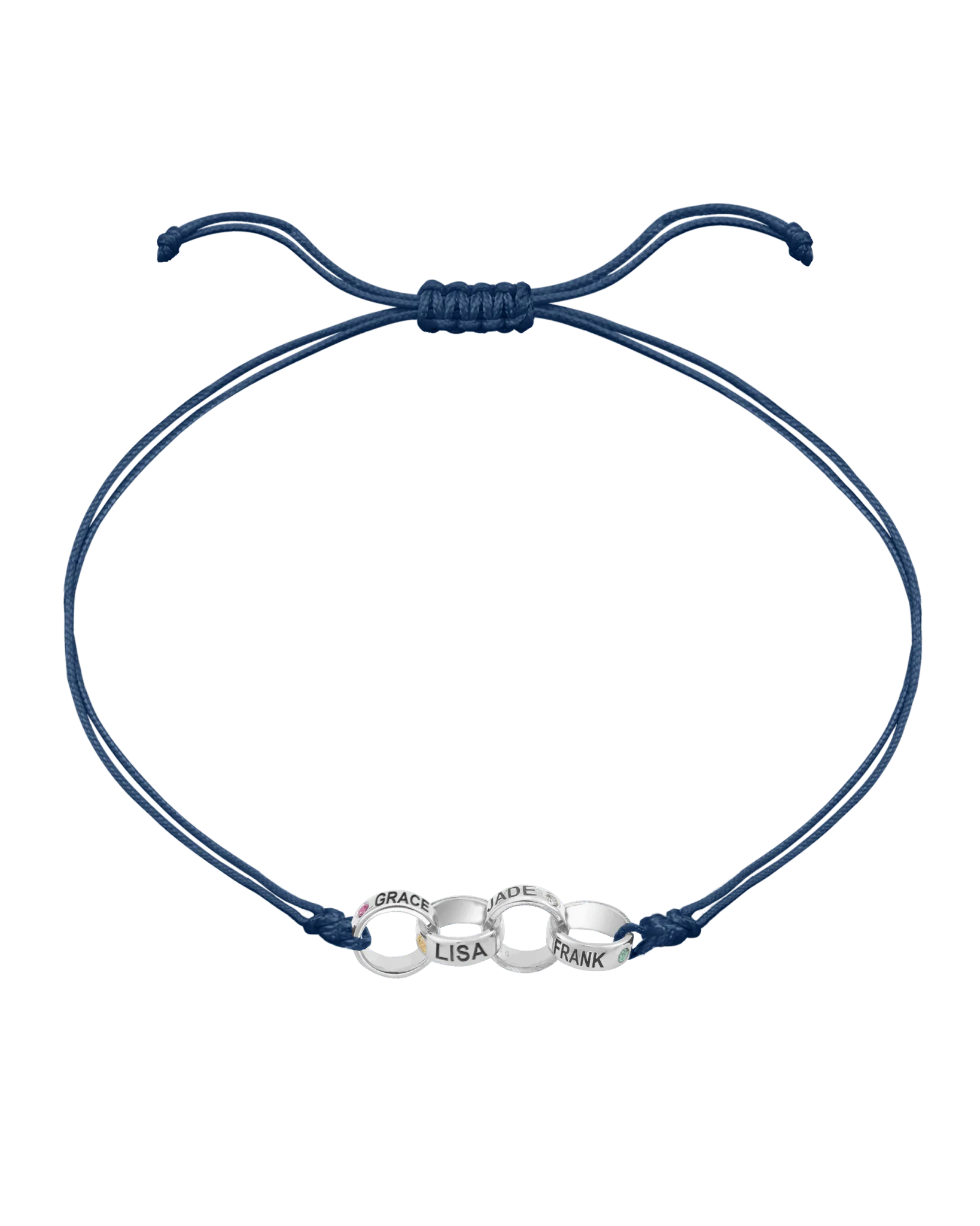 Engravable Links of Love - 925 Sterling Silver