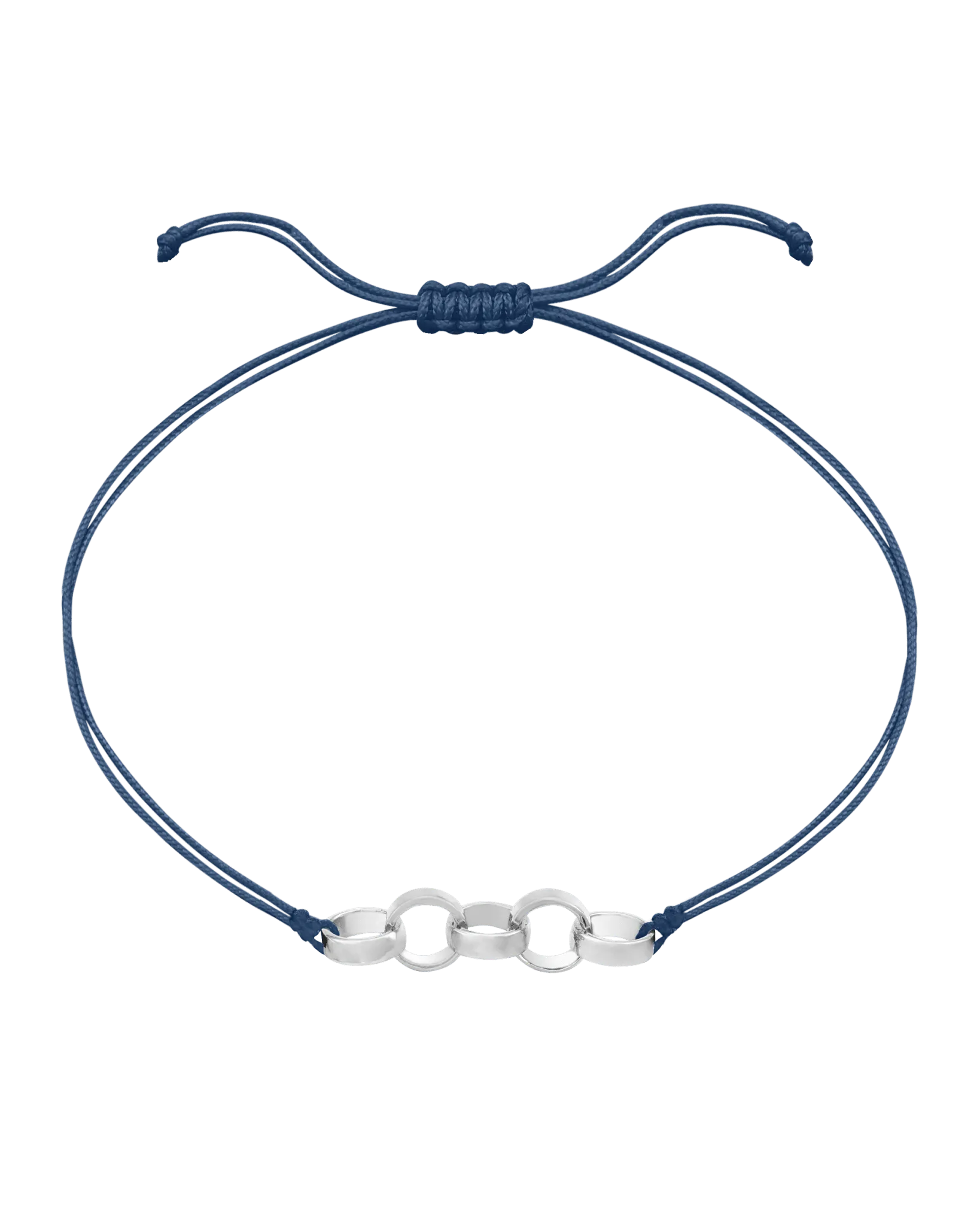 Engravable Links of Love - 925 Sterling Silver