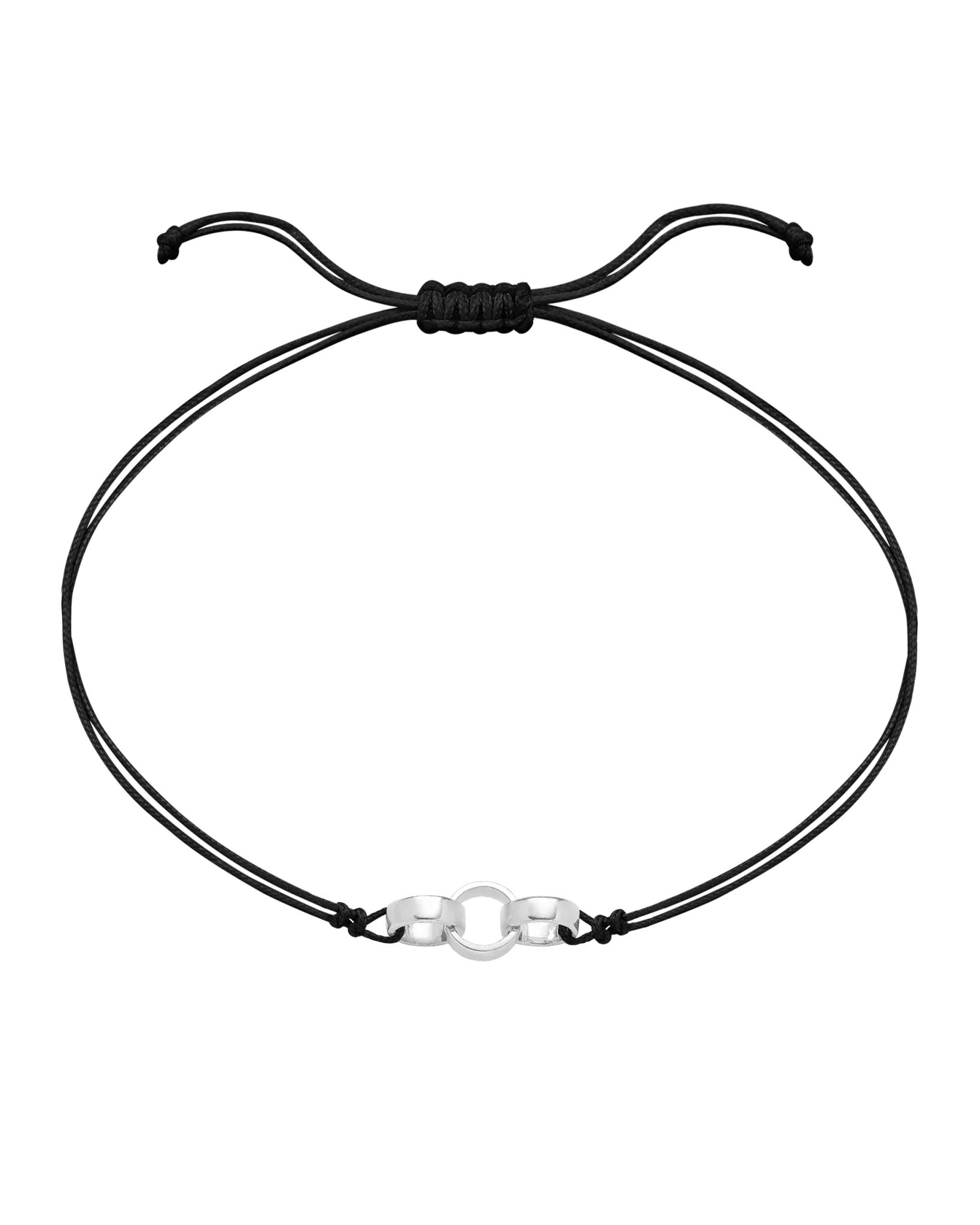 Engravable Links of Love - 925 Sterling Silver