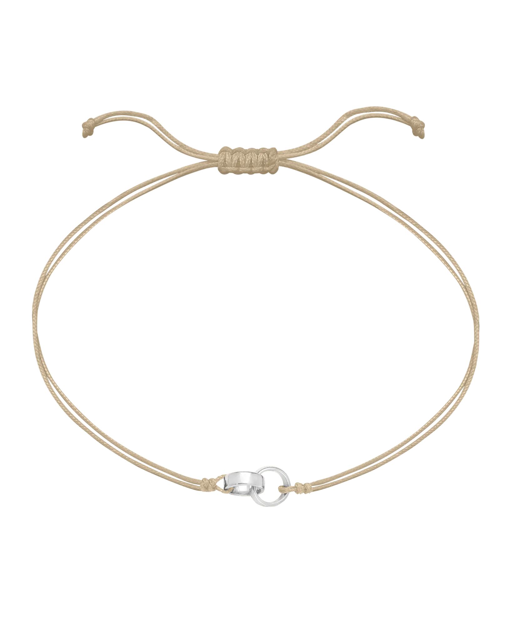 Engravable Links of Love - 925 Sterling Silver