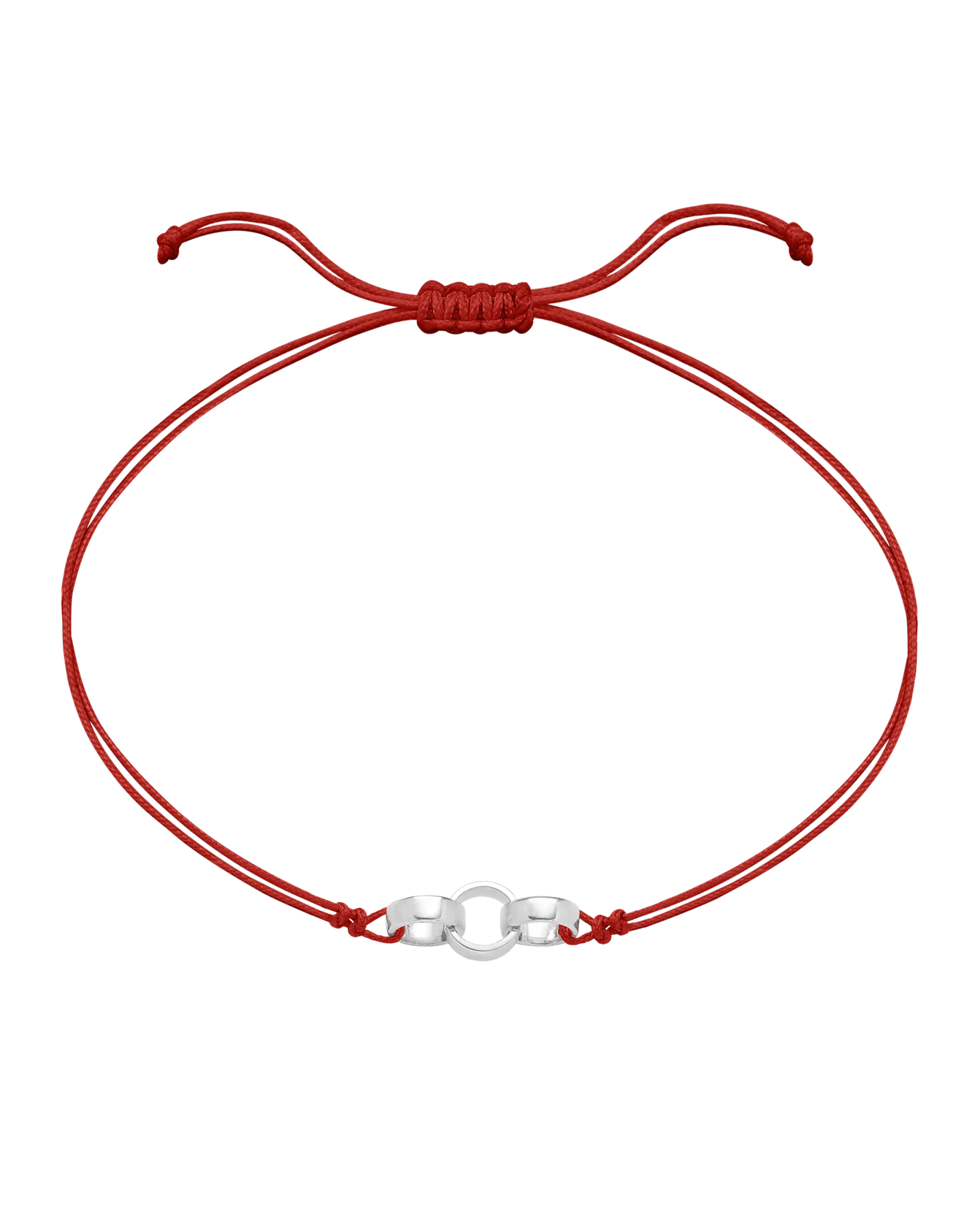 Engravable Links of Love - 925 Sterling Silver