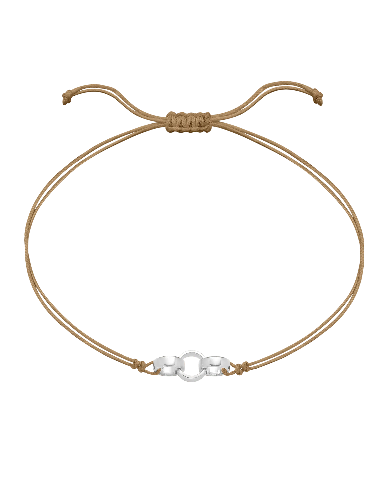 Engravable Links of Love - 925 Sterling Silver