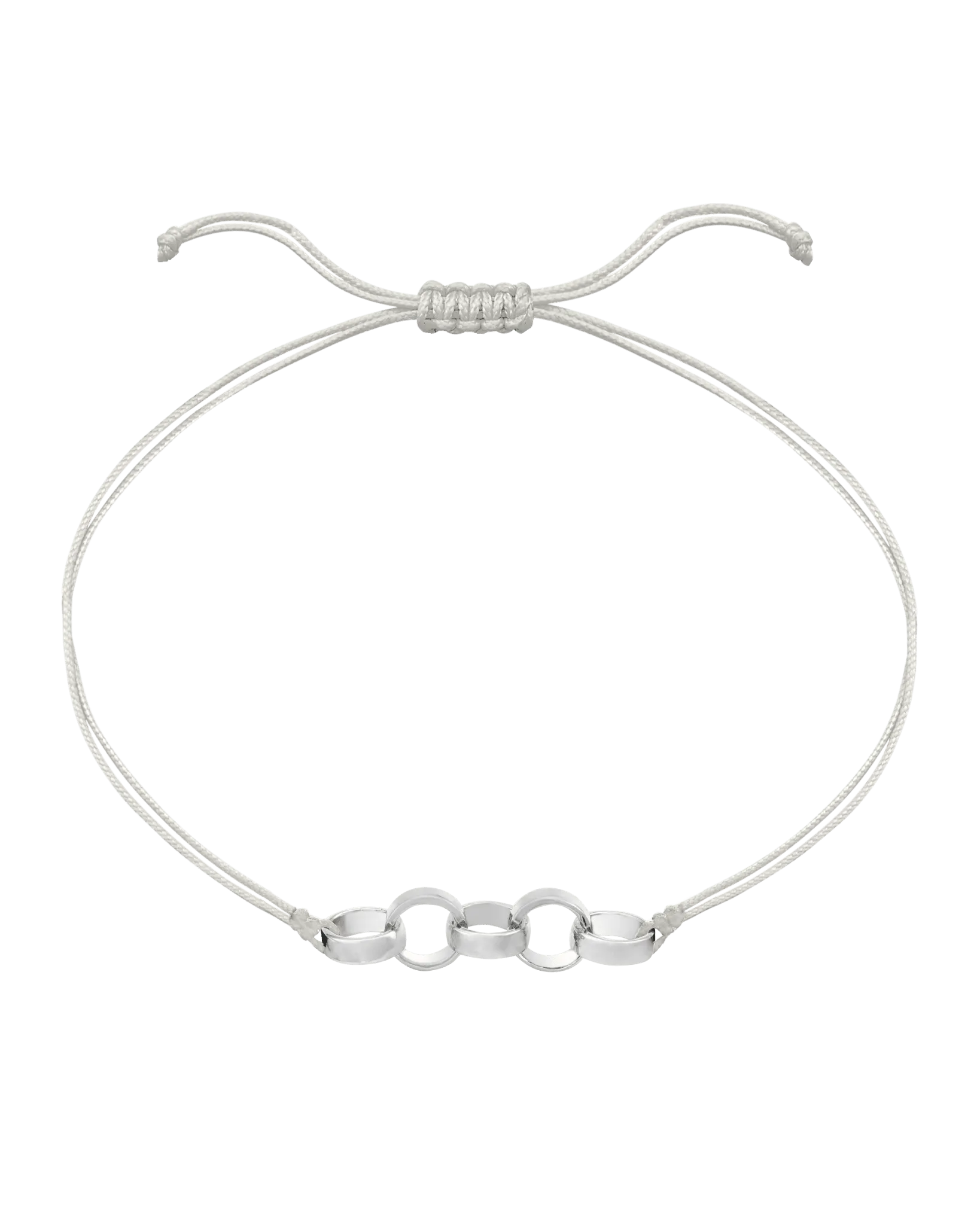 Engravable Links of Love - 925 Sterling Silver