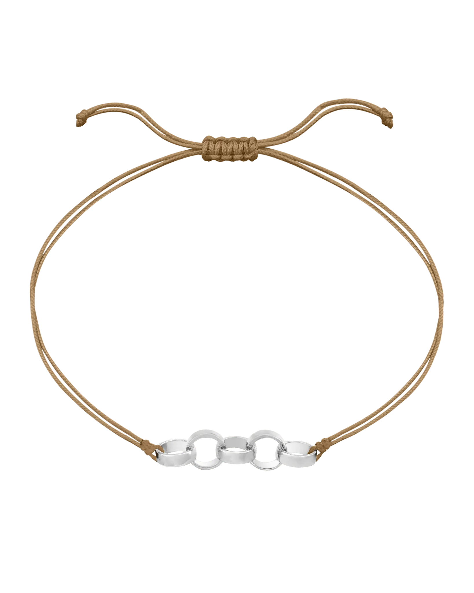 Engravable Links of Love - 925 Sterling Silver