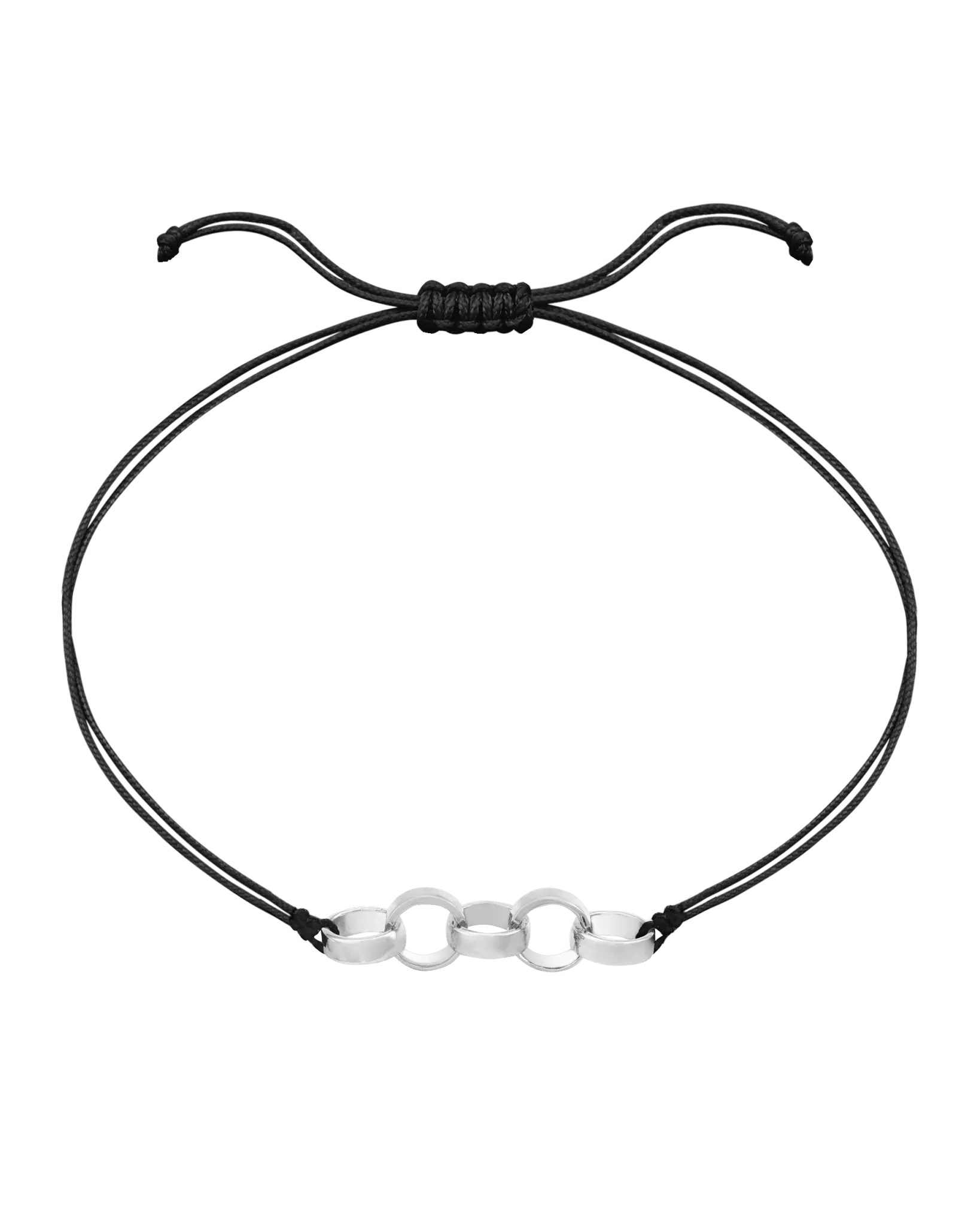 Engravable Links of Love - 925 Sterling Silver