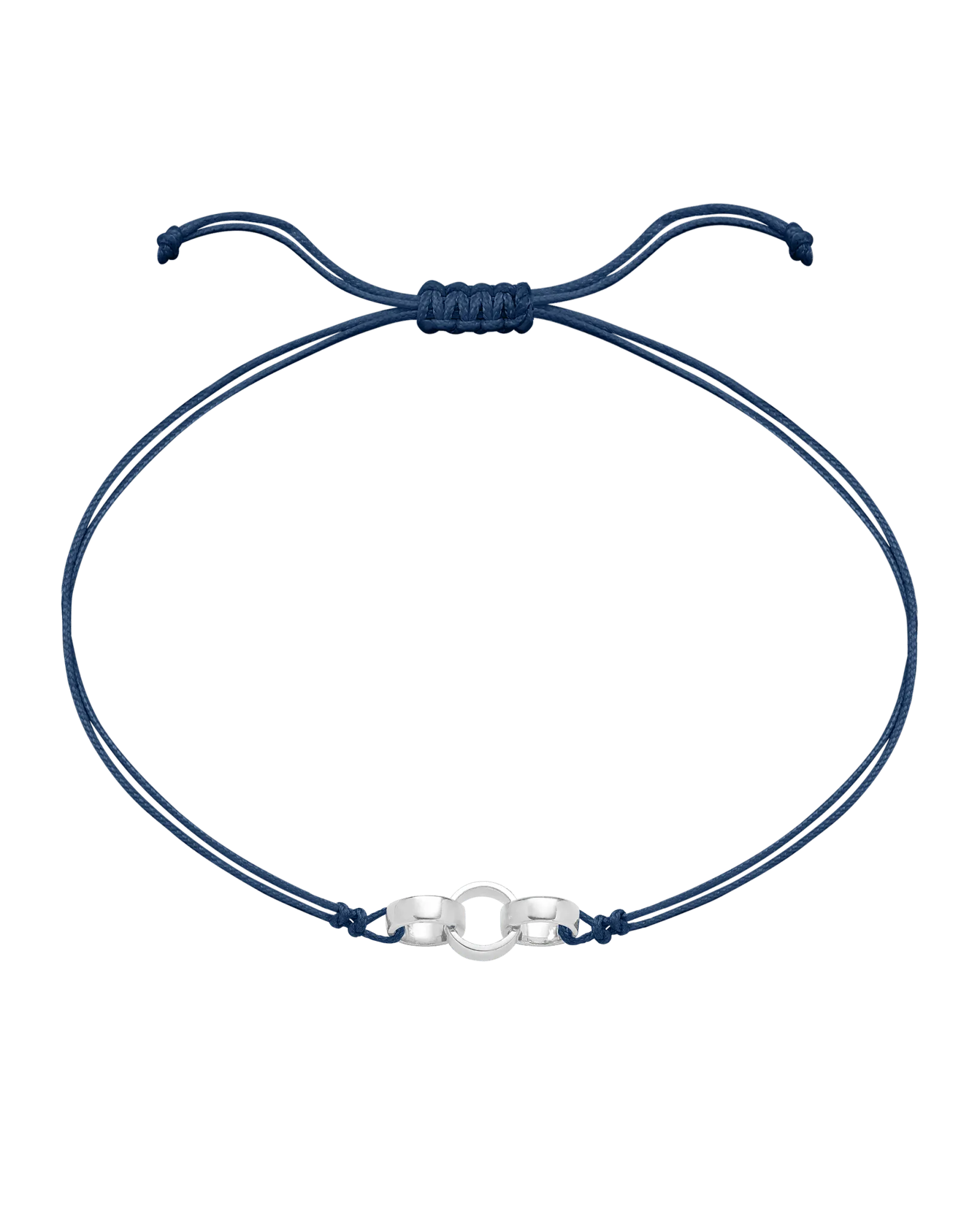 Engravable Links of Love - 925 Sterling Silver