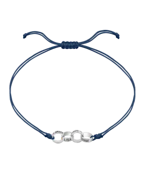 Engravable Links of Love - 925 Sterling Silver