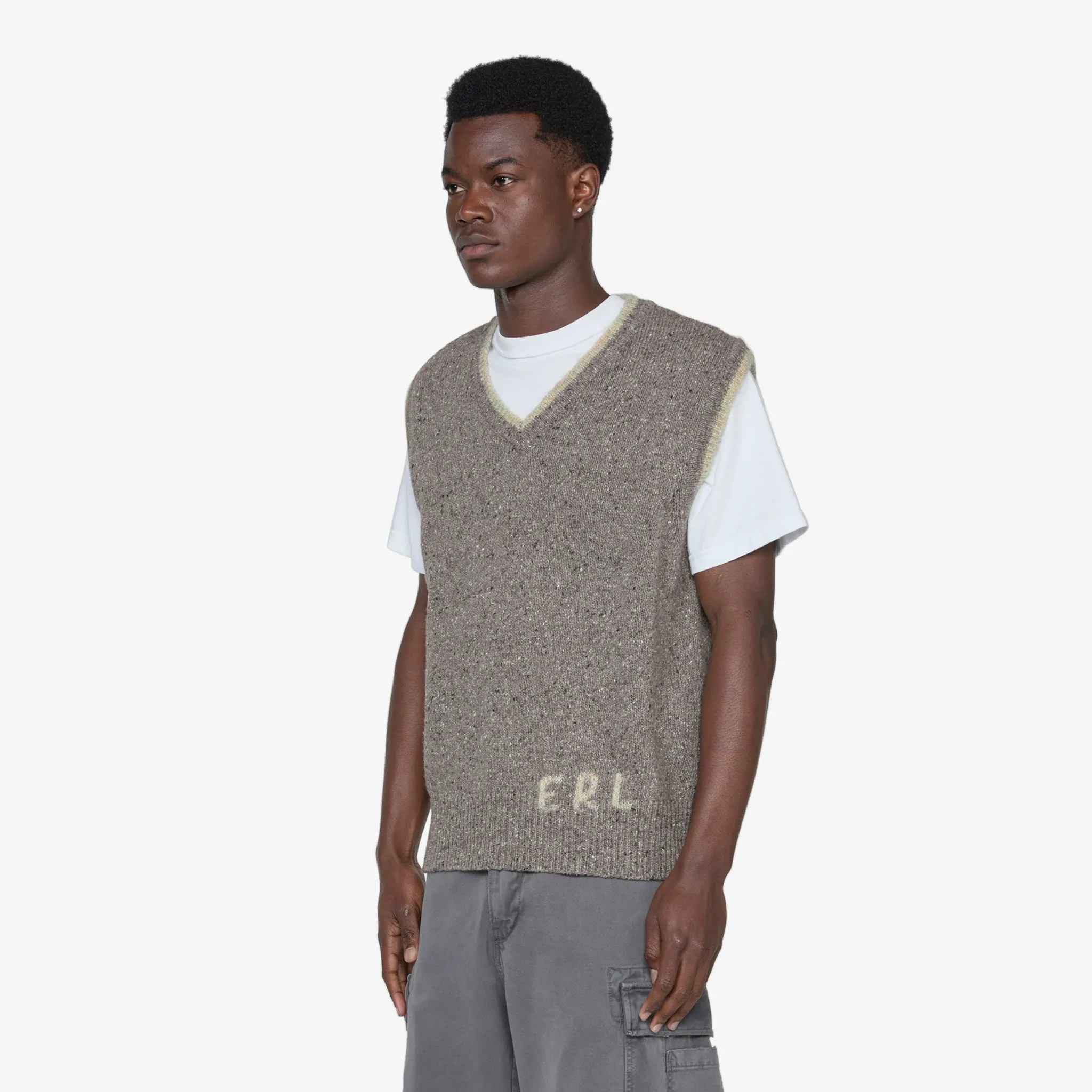 ERL Knit Vest Grey