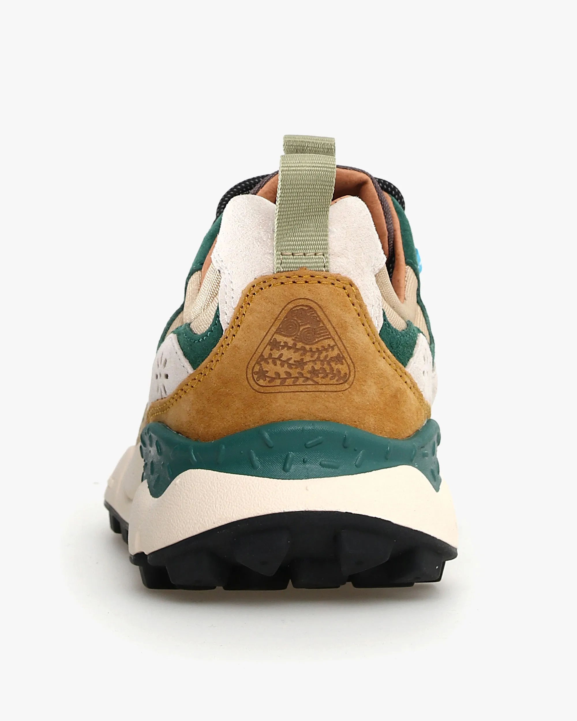 Flower Mountain Yamano 3 Suede & Cordura - Taupe / White / Green