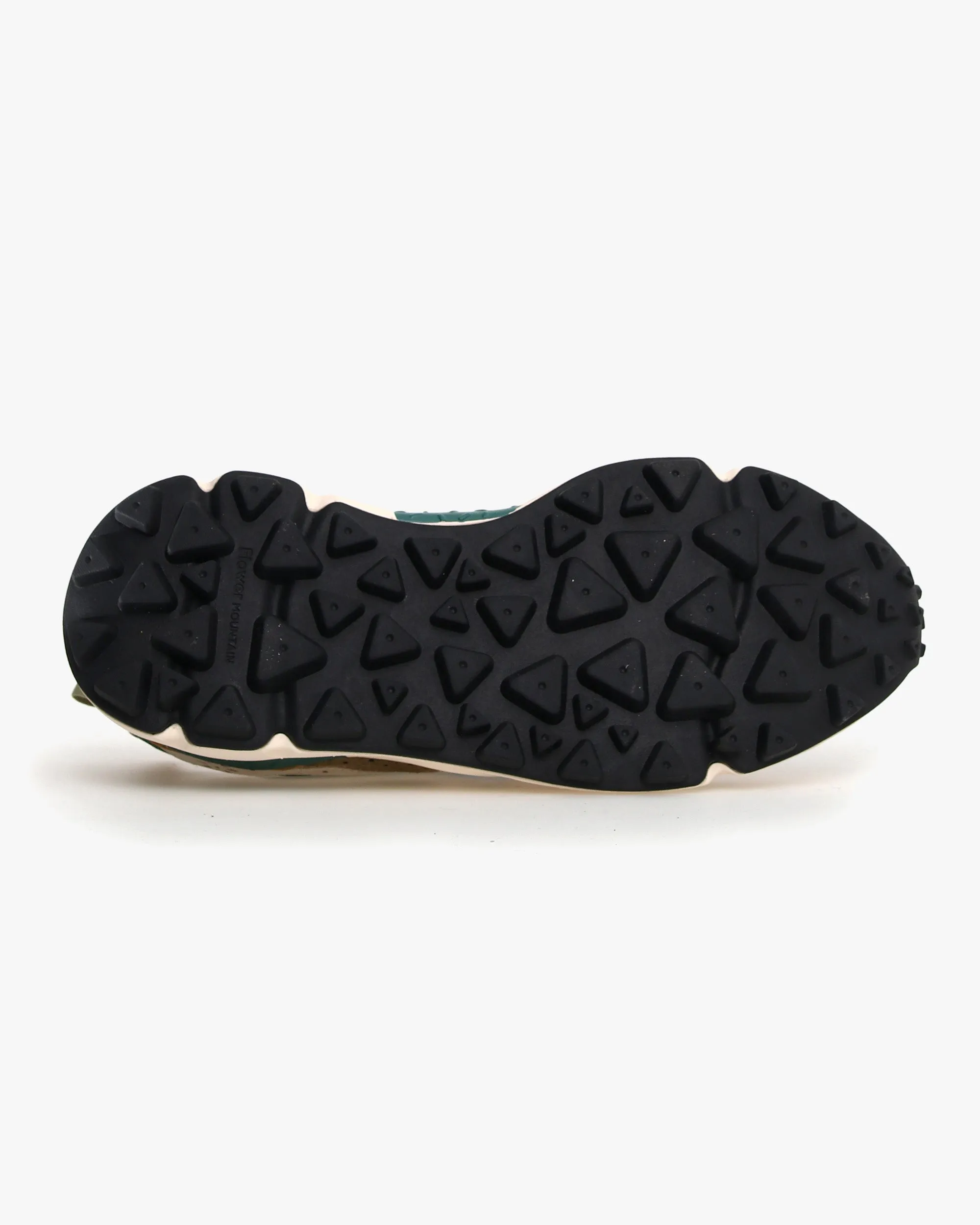 Flower Mountain Yamano 3 Suede & Cordura - Taupe / White / Green