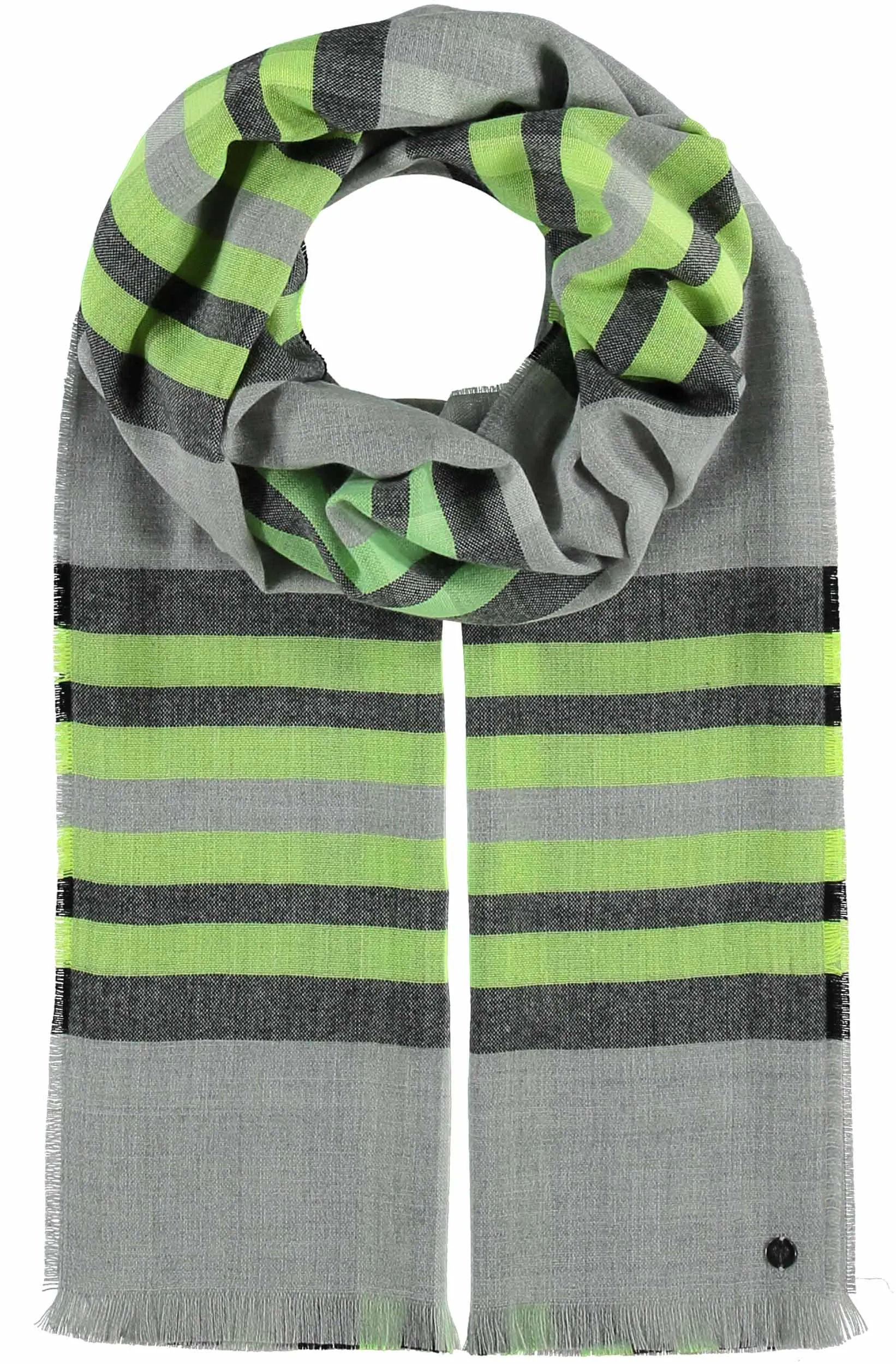 FRAAS Plaid Lightweight Wrap Scarf