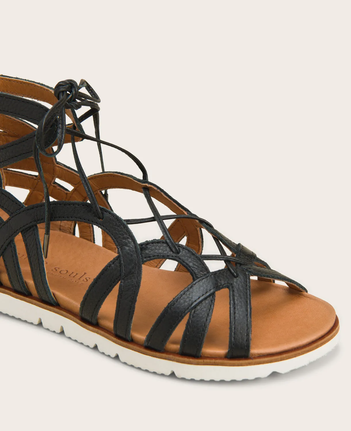 GENTLE SOULS - Lavern Lite Lace Up Gladiator