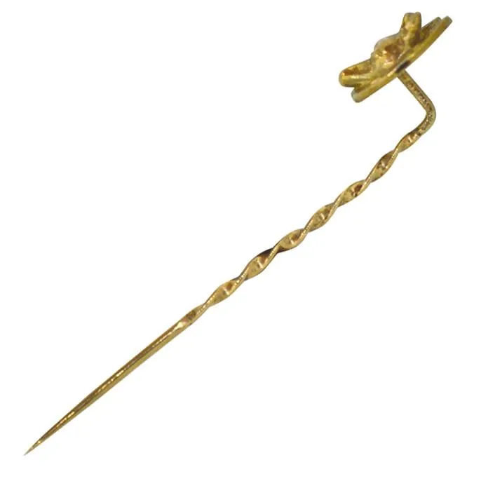 Horse Shoe & Fox Head Tie Pin