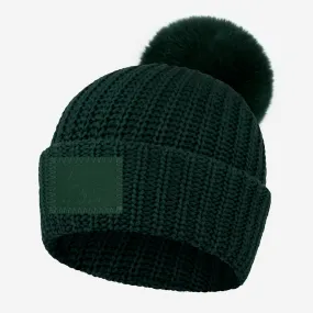 Hunter Monochrome Pom Beanie
