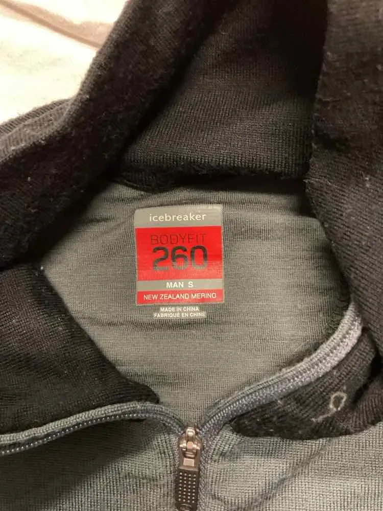 Icebreaker 1/4 Zip Hoodie Men's S