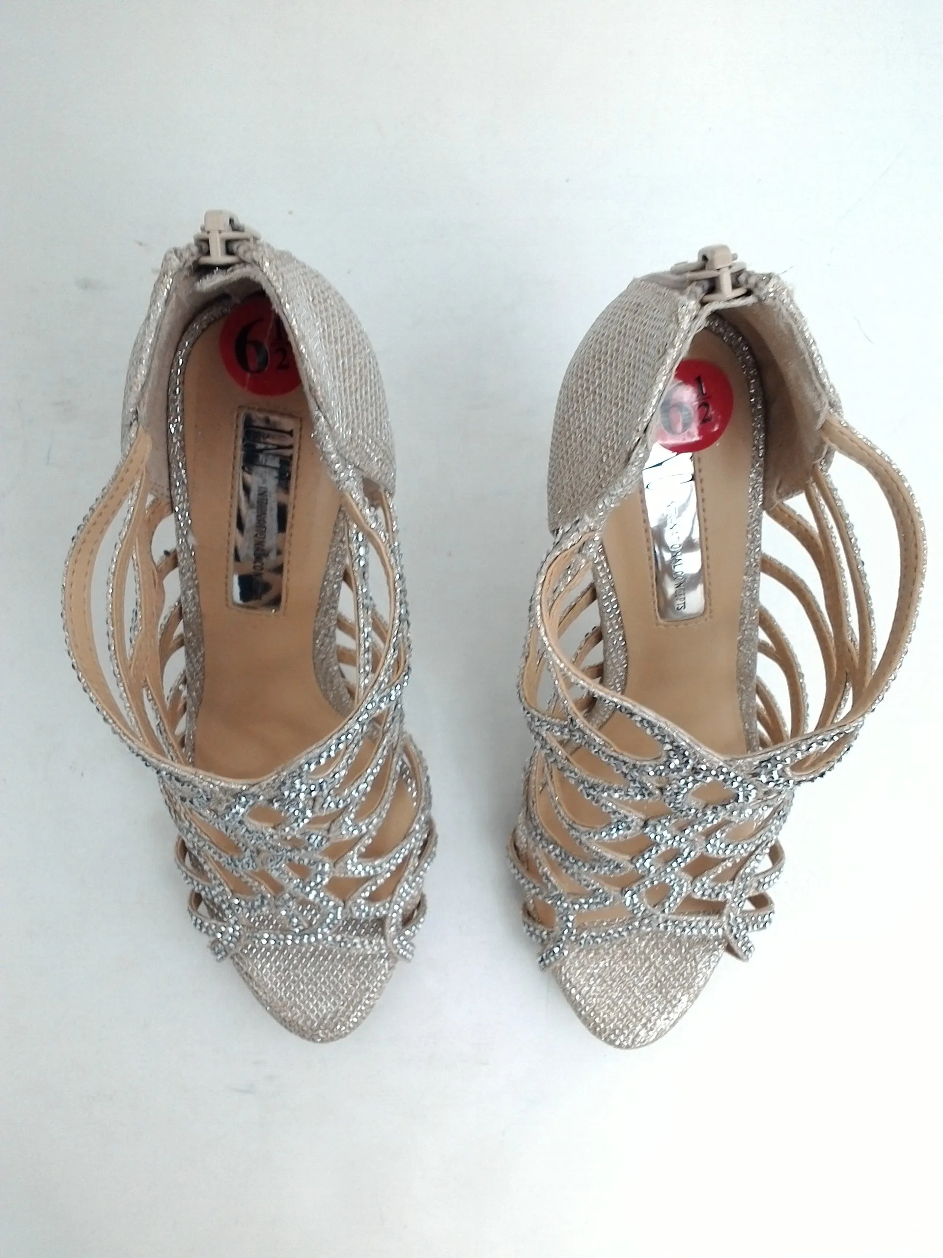 INC Women's Sharee2Gld Stiletto Sandal Size 6.5, 9.5