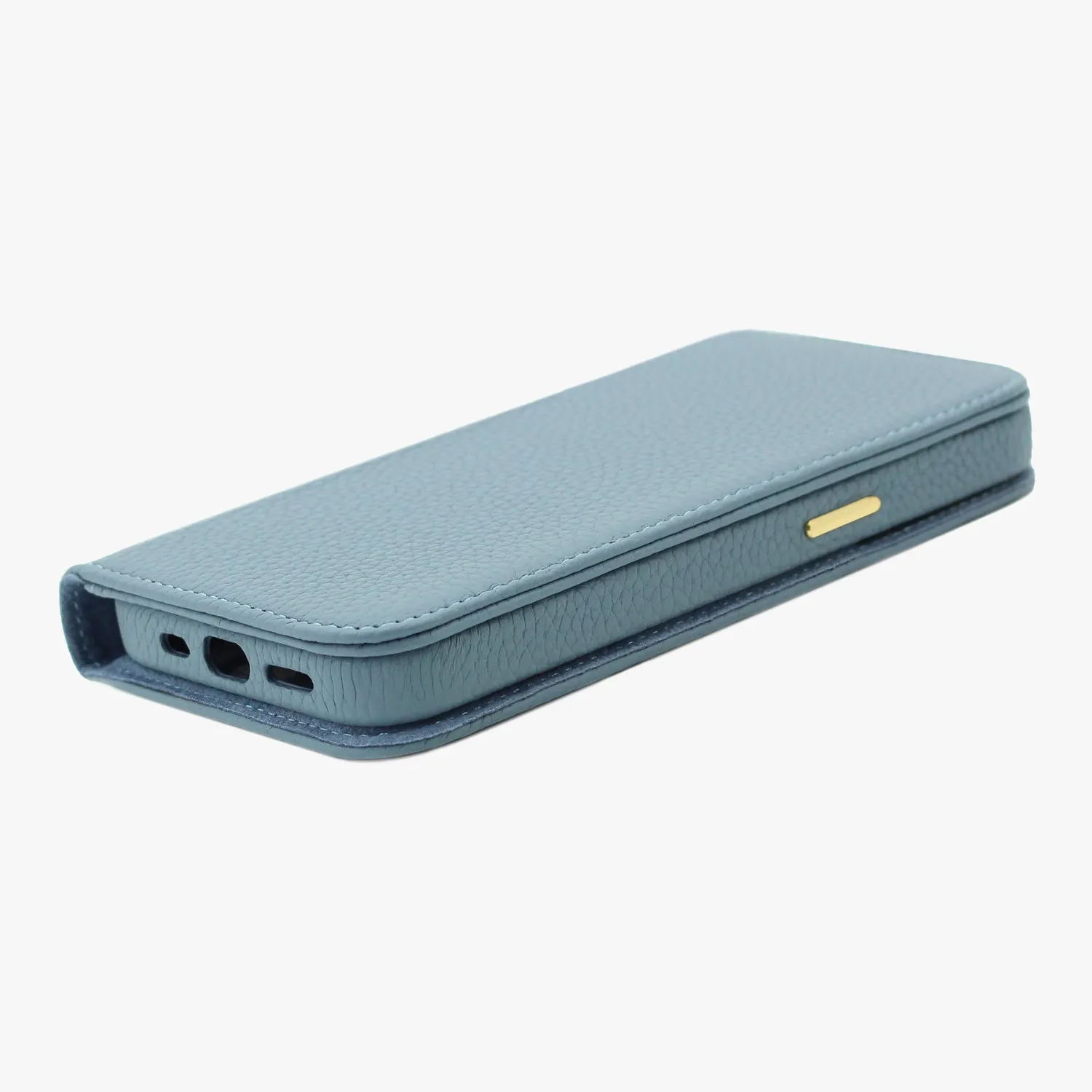 iPhone 16 Plus MagSafe Leather Flip Cover with Leather Case