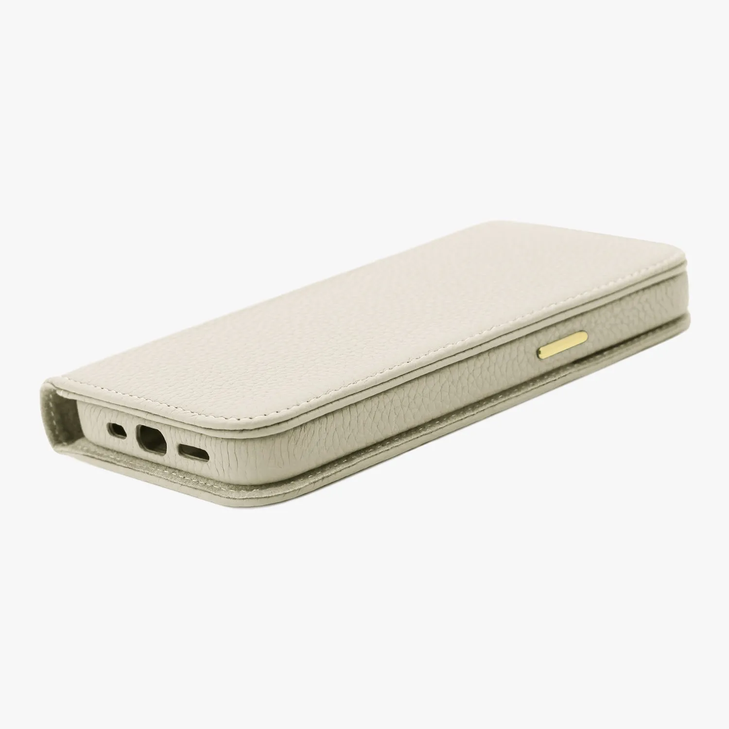 iPhone 16 Plus MagSafe Leather Flip Cover with Leather Case