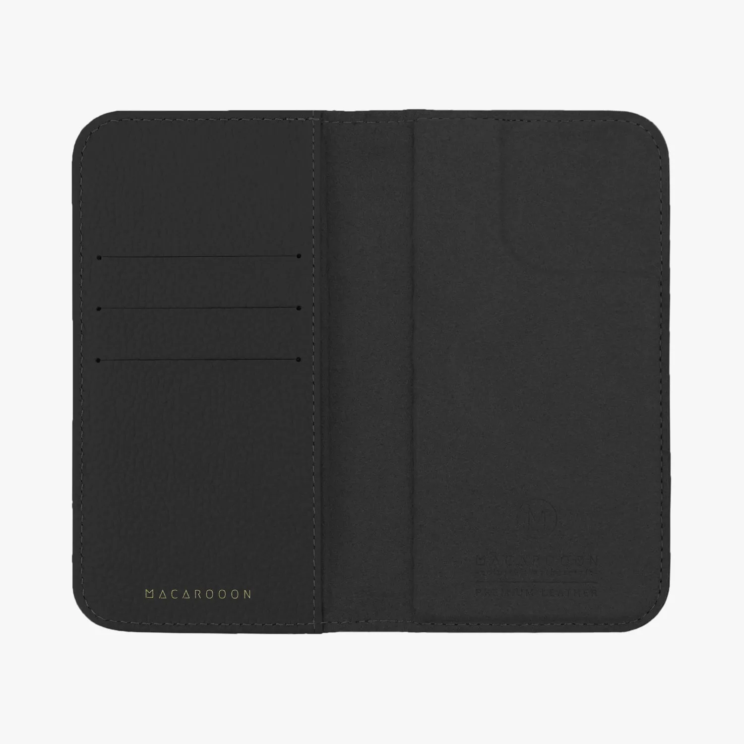 iPhone 16 Plus MagSafe Leather Flip Cover with Leather Case
