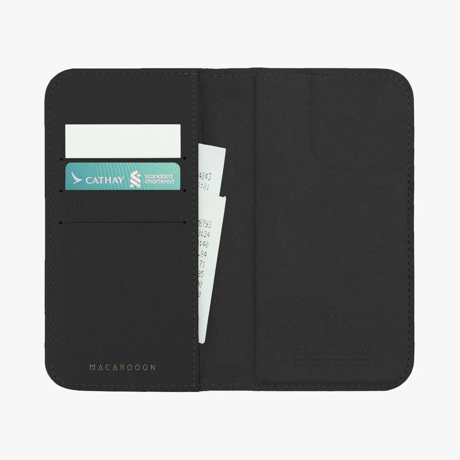 iPhone 16 Plus MagSafe Leather Flip Cover with Leather Case