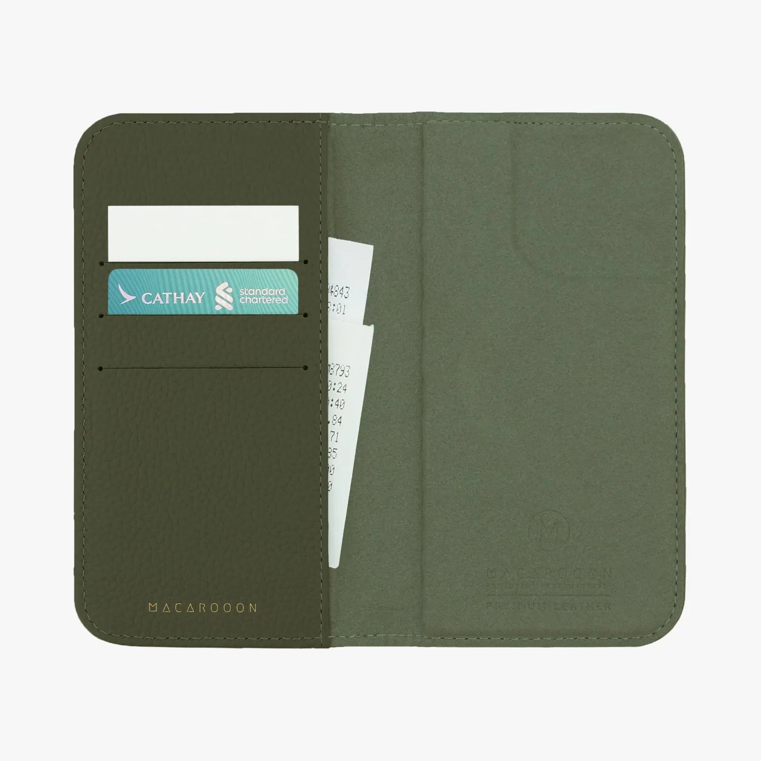 iPhone 16 Plus MagSafe Leather Flip Cover with Leather Case
