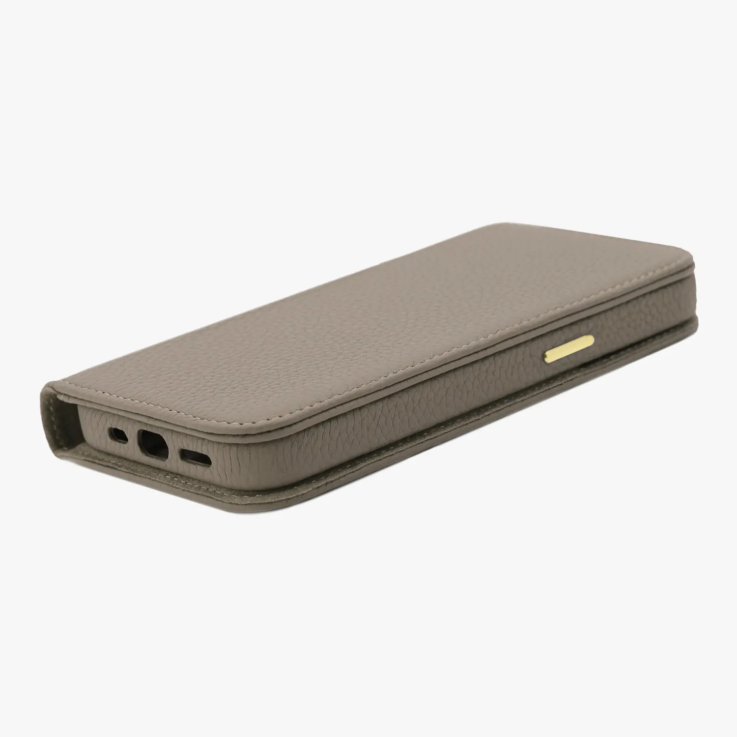 iPhone 16 Plus MagSafe Leather Flip Cover with Leather Case