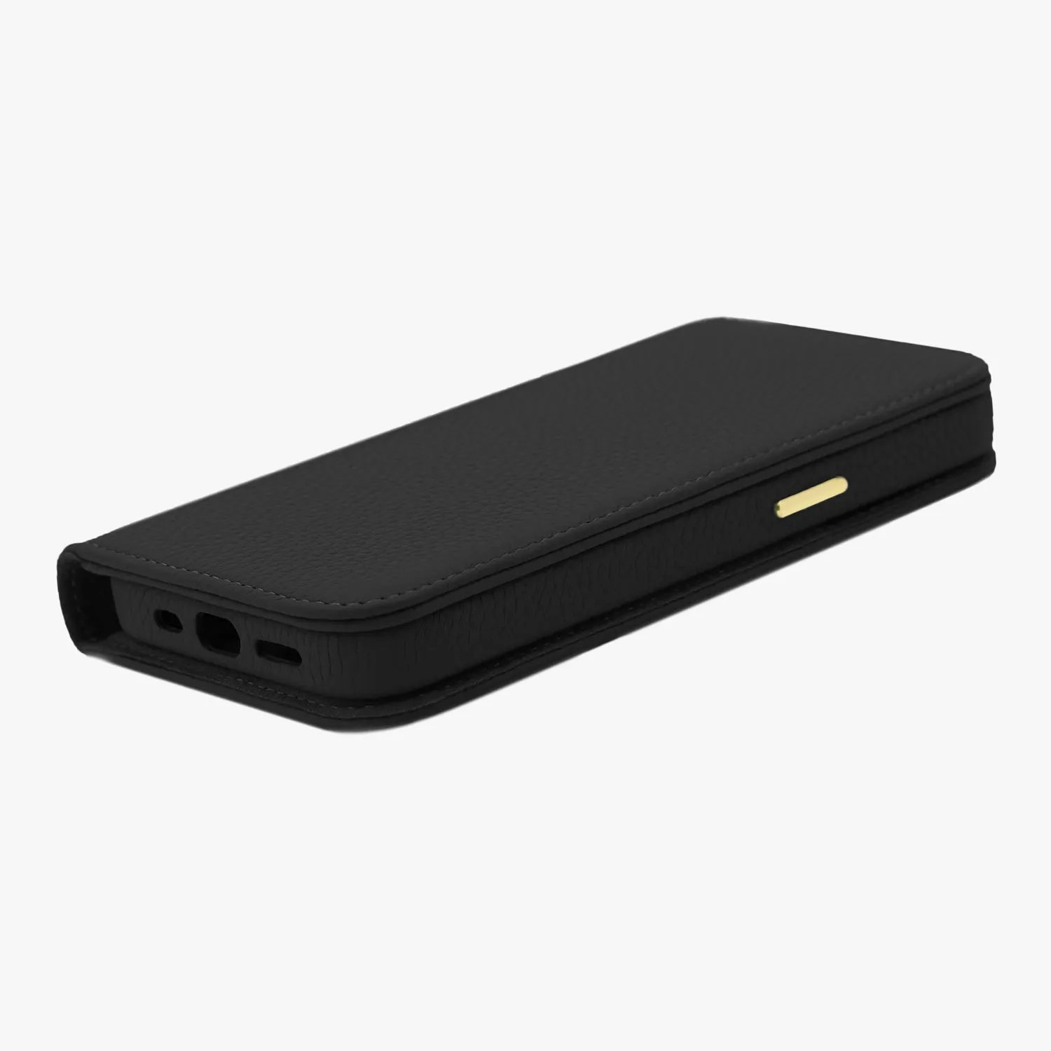 iPhone 16 Plus MagSafe Leather Flip Cover with Leather Case