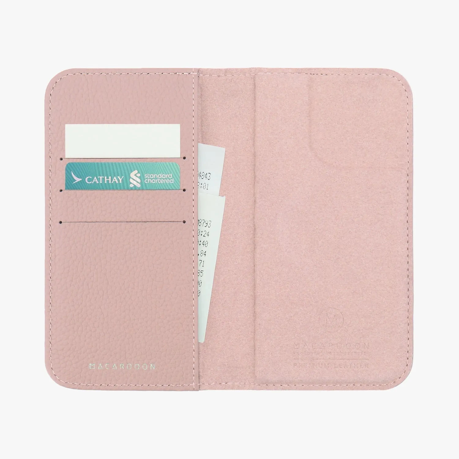 iPhone 16 Plus MagSafe Leather Flip Cover with Leather Case