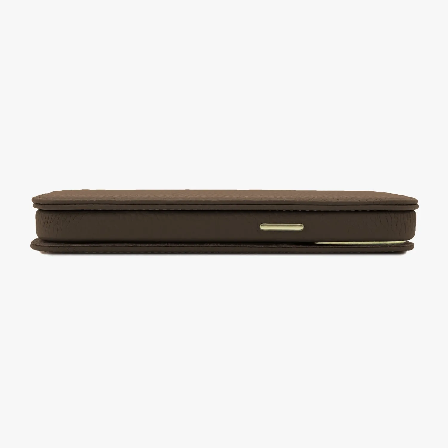 iPhone 16 Plus MagSafe Leather Flip Cover with Leather Case