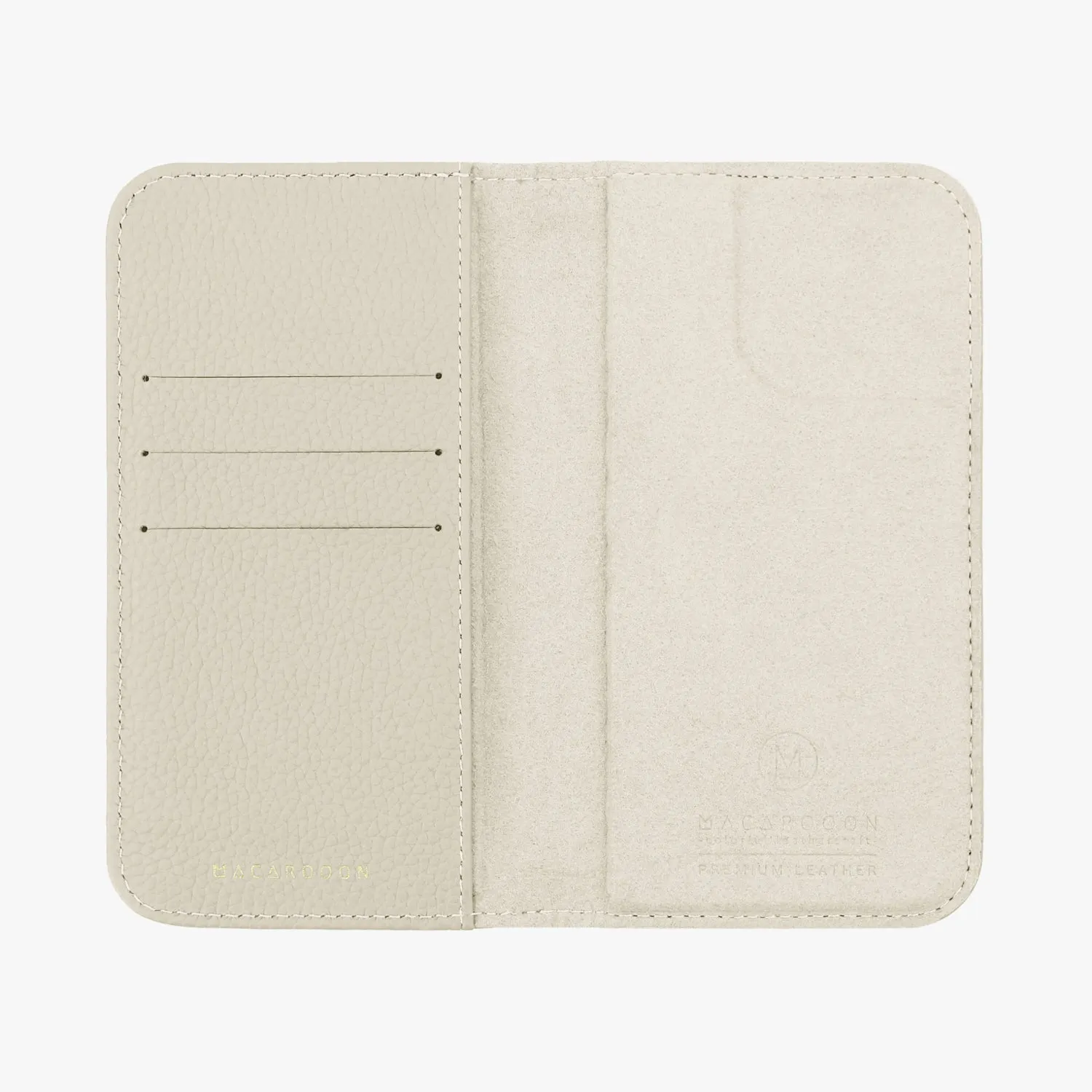 iPhone 16 Plus MagSafe Leather Flip Cover with Leather Case