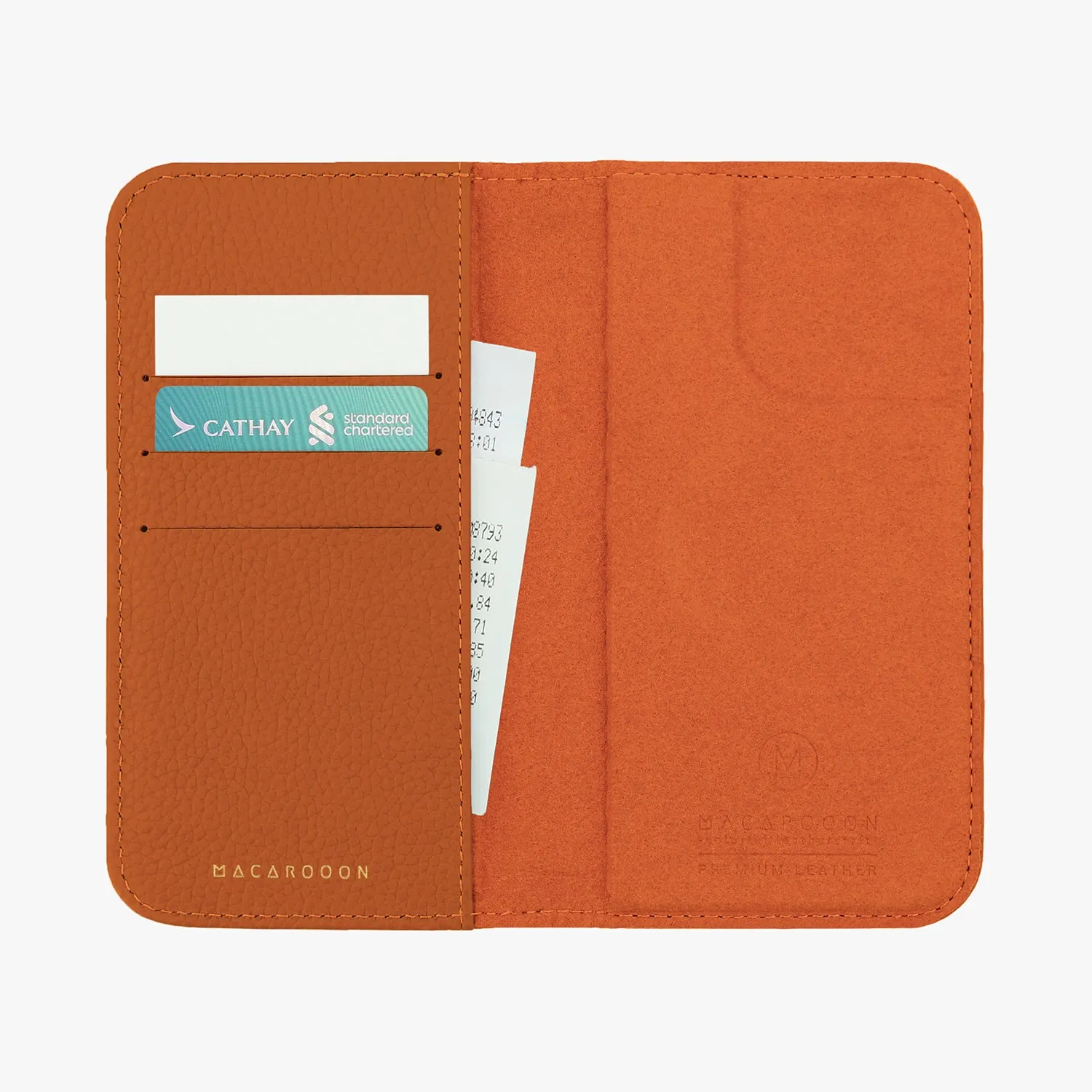 iPhone 16 Plus MagSafe Leather Flip Cover with Leather Case