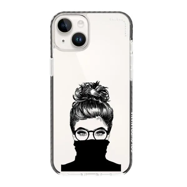 iPhone Case - Beautiful Woman With Messy Bun