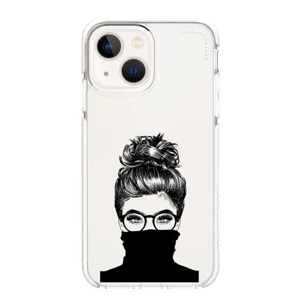 iPhone Case - Beautiful Woman With Messy Bun