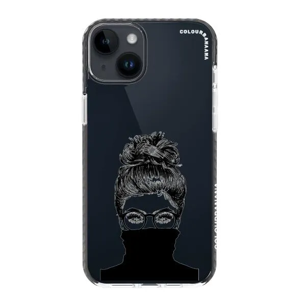 iPhone Case - Beautiful Woman With Messy Bun