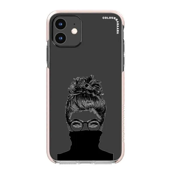 iPhone Case - Beautiful Woman With Messy Bun