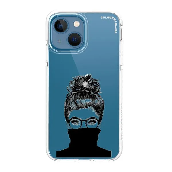 iPhone Case - Beautiful Woman With Messy Bun