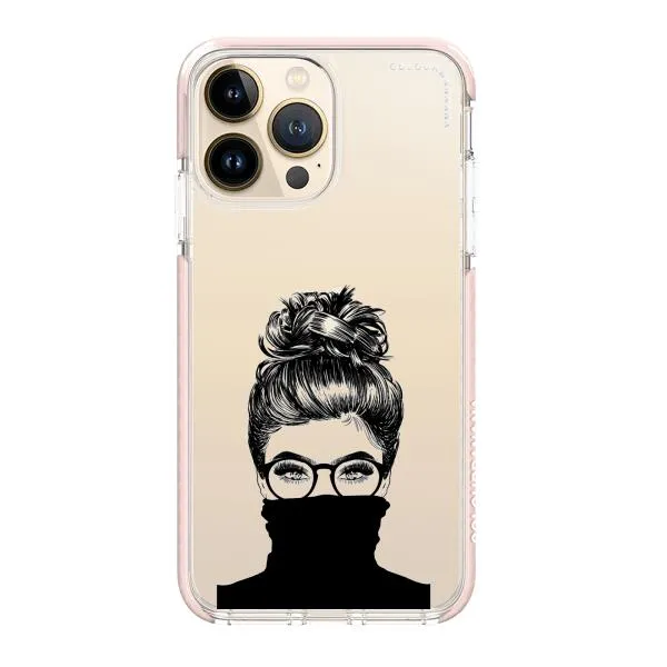 iPhone Case - Beautiful Woman With Messy Bun