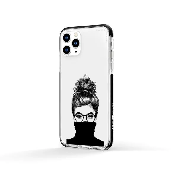 iPhone Case - Beautiful Woman With Messy Bun