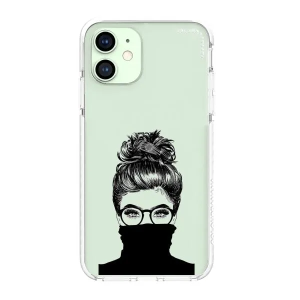 iPhone Case - Beautiful Woman With Messy Bun