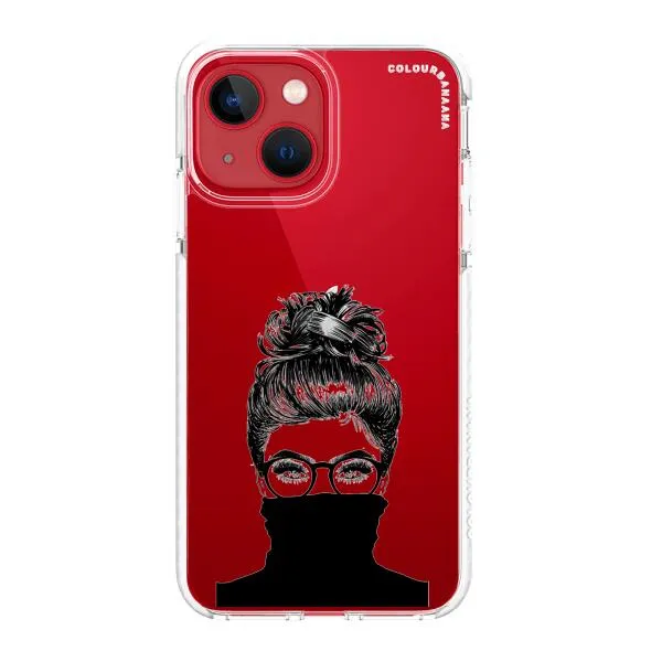 iPhone Case - Beautiful Woman With Messy Bun